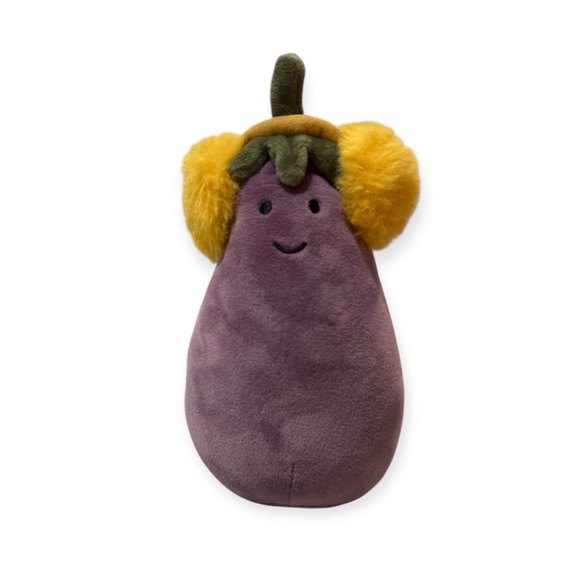 Jellycat • Toastie Vivacious Aubergine • NWOT - Picture 3 of 5